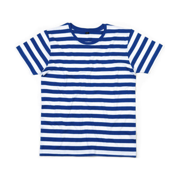 Men's Stripy T - Classic Blue/White