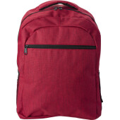 Polyester (600D) backpack Glynn red