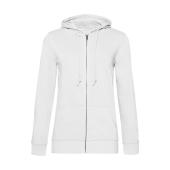 Organic Inspire Zipped Hood /women_° - White - 2XL