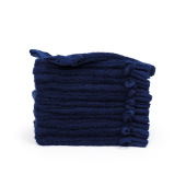 Organic Washcloth - Navy Blue