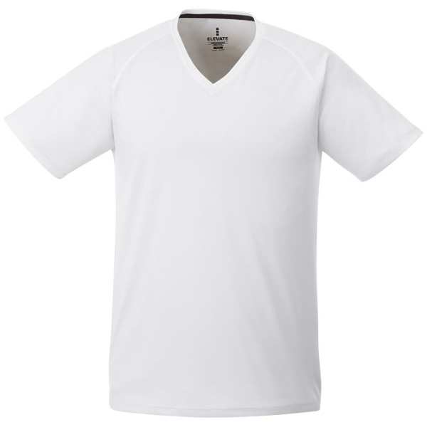 Amery cool fit V-hals heren t-shirt met korte mouwen - Wit - 3XL