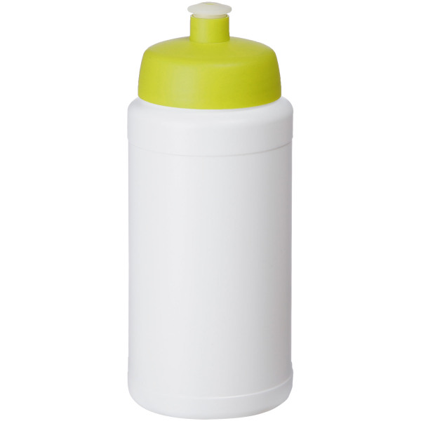 Baseline® Plus 500 ml bottle with sports lid - White/Lime
