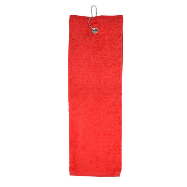 T1-Golf Golf Towel - Red