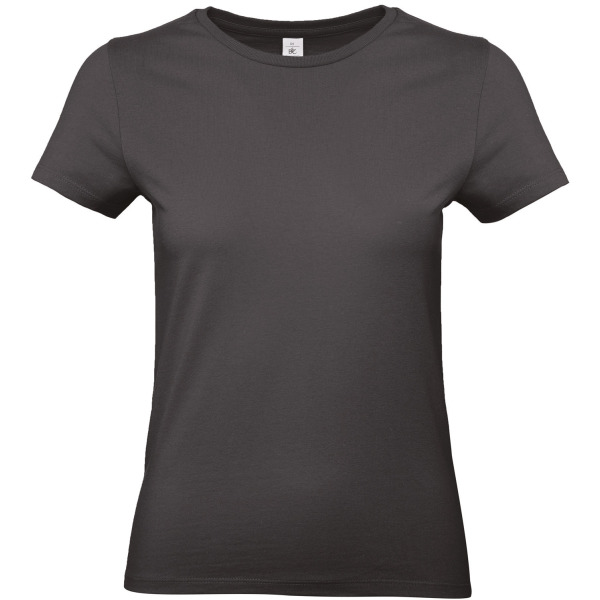 #E190 Ladies' T-shirt Used Black L