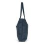 NORLÄNDER Dull PU Shopper Blauw