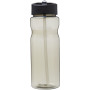 H2O Active® Eco Base 650 ml sportfles met tuitdeksel - Charcoal/Zwart
