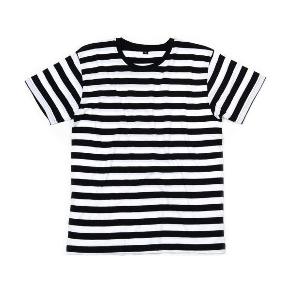 Men's Stripy T - Black/White - S