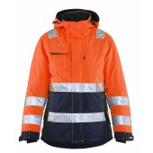 High Vis Oranje/Marineblauw