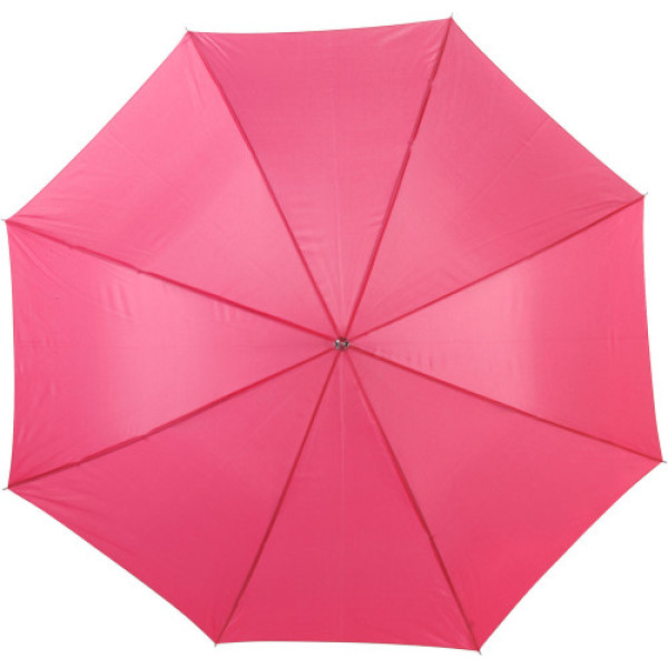 Polyester (190T) umbrella Andy pink