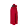 Men's Knitted Workwear Fleece Half-Zip - STRONG - - red-melange/black - 6XL
