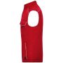 Workwear Softshell Padded Vest - SOLID - - red - L