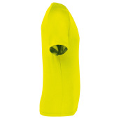 Functioneel Kindersportshirt Fluorescent Yellow 10/12 jaar