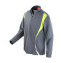 Spiro Trial Training Top - Charcoal/Lime/White - XS