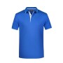 Men's Polo Stripe royal/white XXL