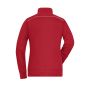 Ladies' Workwear Sweat-Jacket - SOLID - - red - M
