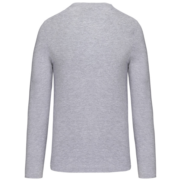 T-shirt ronde hals lange mouwen Oxford Grey M