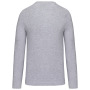 T-shirt ronde hals lange mouwen Oxford Grey 3XL