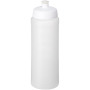 Baseline® Plus grip 750 ml sportfles met sportdeksel - Transparant/Wit