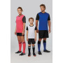 Tweekleurige jersey met korte mouwen voor kinderen Sporty Royal Blue / Sporty Yellow 10/12 jaar