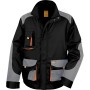 Work-guard Lite Jacket Black / Grey / Orange 38 UK