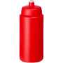 Baseline® Plus grip 500 ml sportfles met sportdeksel - Rood