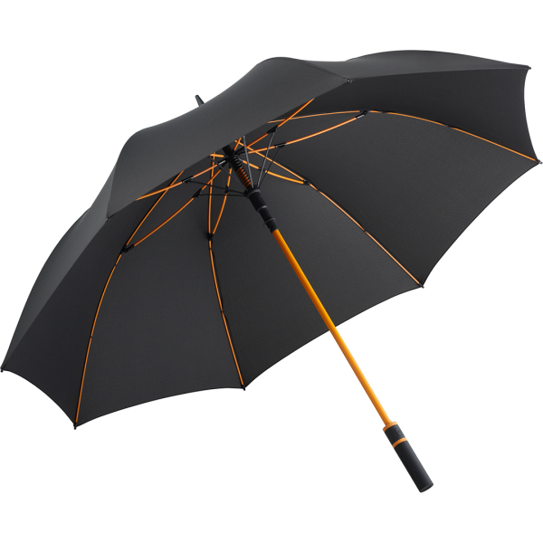 AC golf umbrella FARE®-Style - black-orange