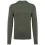 Heren pullover met v-hals Green Marble Heather 4XL Heren pullover met v-hals Green Marble Heather 4XL