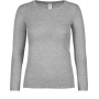 #E150 Ladies' T-shirt long sleeves Sport Grey 3XL