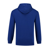 L&S Sweater Hooded royal blue XL