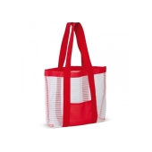 Beach bag - White / Red