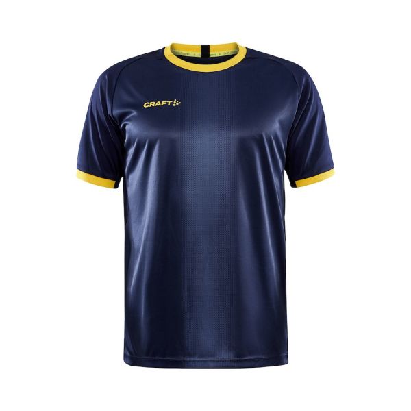 Craft Progress 2.0 graphic jersey men navy/yellow xs