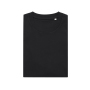 Iqoniq Bryce gerecycled katoen t-shirt, zwart (S)