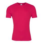 AWDis Cool Smooth T-Shirt, Hot Pink, XXL, Just Cool