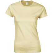Softstyle® Fitted Ladies' T-shirt Sand XL