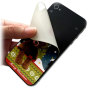 Microfiber 3-in-1 Cleaner iPhone 4 & 4S Pad with custom patterns