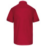 Ace - Heren overhemd korte mouwen Classic Red XS