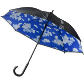 Nylon (190T) paraplu lichtblauw