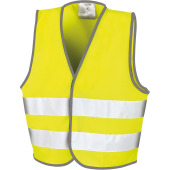 Core Junior Safety Vest Fluorescent Yellow 7/9 jaar