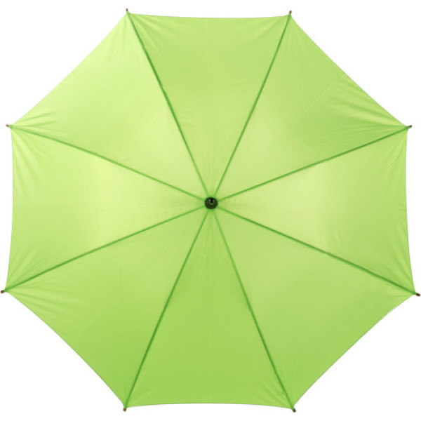 Polyester (190T) umbrella Kelly lime