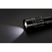 Gear X USB oplaadbare zaklamp, zwart