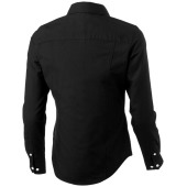 Vaillant oxford damesoverhemd met lange mouwen - Zwart - M