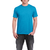 Gildan T-shirt Heavy Cotton for him Heather Sapphire XXL