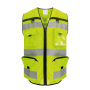 Ripstop signalisatiehesje Hi Vis Yellow Mesh M