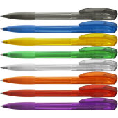 Match balpen transparant met grip Match balpen transparant met grip