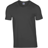 Softstyle Euro Fit Adult V-neck T-shirt Charcoal M