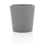 Ceramic modern coffee mug, grey