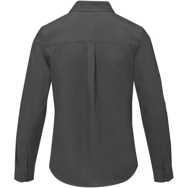 Pollux long sleeve women's shirt - Storm grey - XS