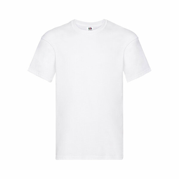 Erwachsene Weiß T-Shirt Original T