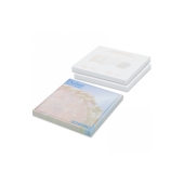 100 adhesive notes, 72x72mm, full-colour - White