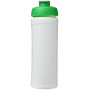 Baseline® Plus grip 750 ml sportfles met flipcapdeksel - Wit/Groen